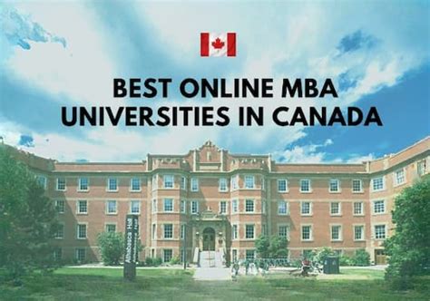 fully online mba in canada
