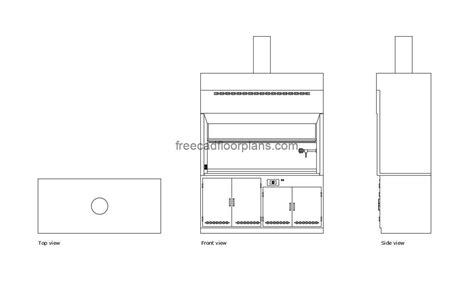 Fume Hood Drawing