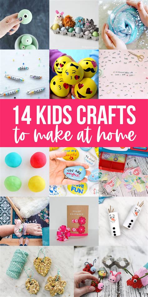 Fun Crafts To Do At Home Easy