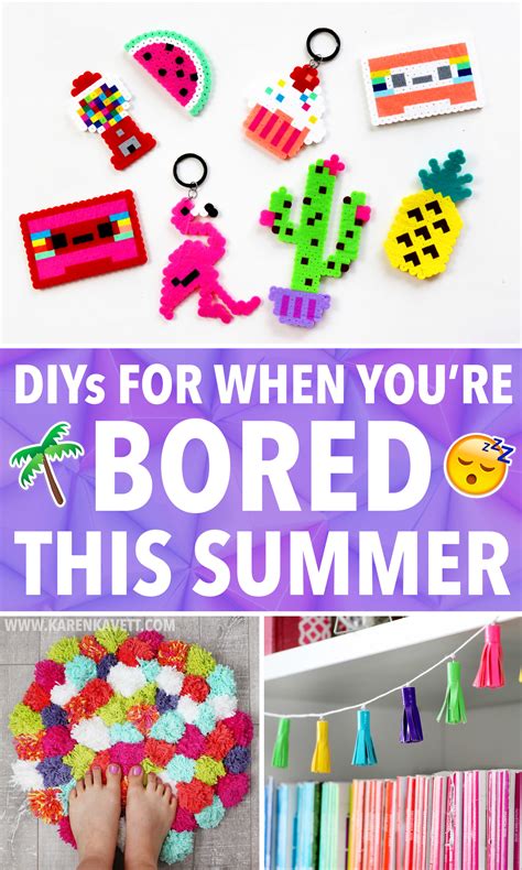 Fun Crafts To Do At Home When Your Bored