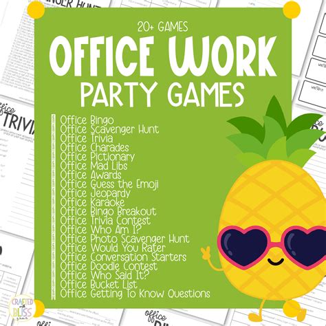 Fun At Work Office Games