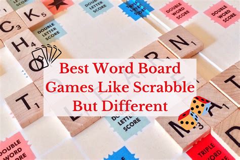 Fun Board Games Like Scrabble
