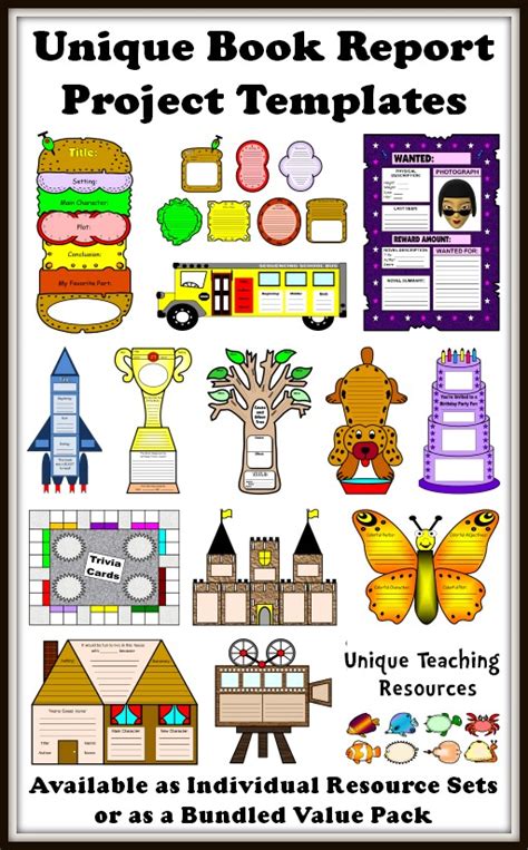 Fun Book Report Projects