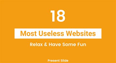fun but useless websites