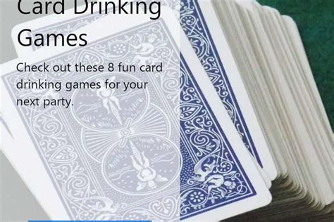 Fun Card Drinking Games For 3