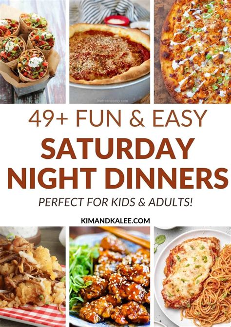 Fun Dinner Ideas Weekend