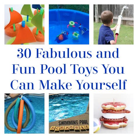 Fun Diy Pool Toys