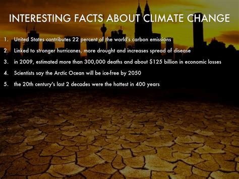 fun facts about climate change 2023