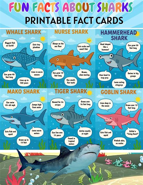 Fun Facts Printable Cards