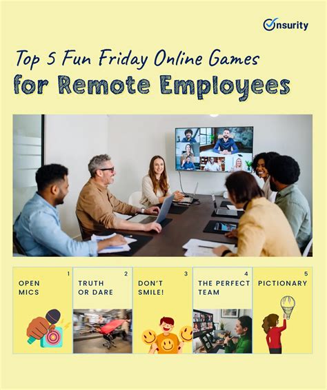 Fun Friday Virtual Games For Office