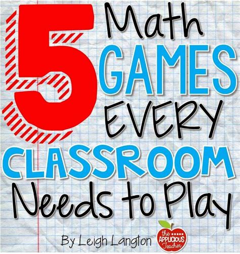 Fun Games To Play In Math Class