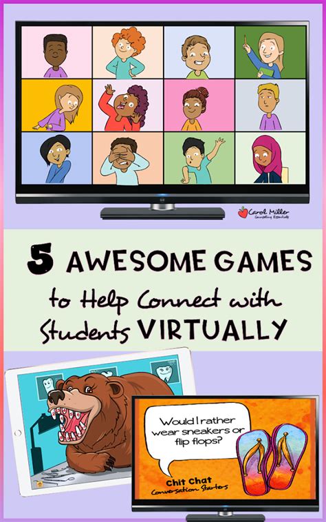 Fun Games To Play With Students Virtually