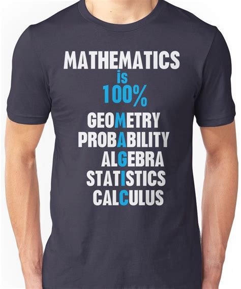 fun math t shirts