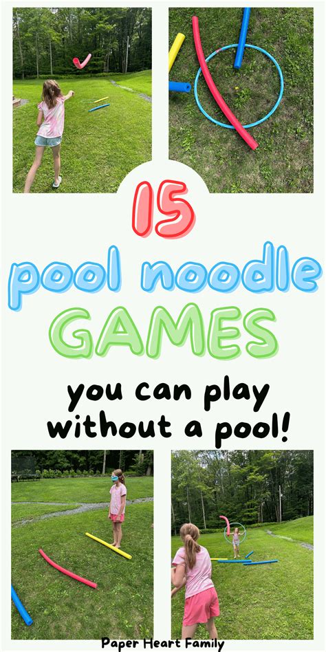 Fun Pool Noodle Games
