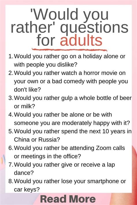 fun questions for adults