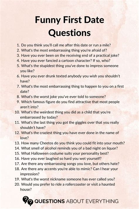 The Top 25 Date Night Questions FREE Printable