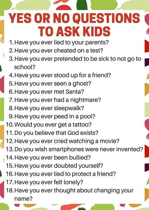 fun questions to ask students with answers in english
