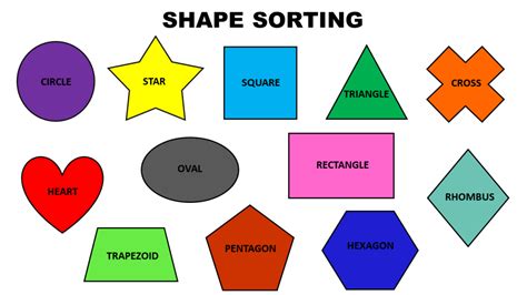 Fun Shape Sorting Fun Shape Printable Free