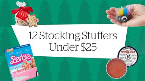 Fun Stocking Stuffers Under $25