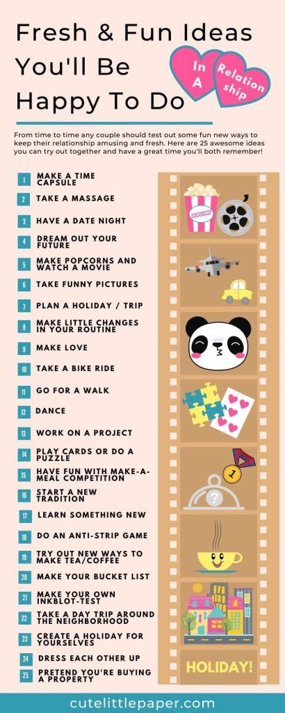 fun stuff to do in a relationship