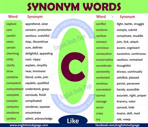 Fun Synonym Beginning With C