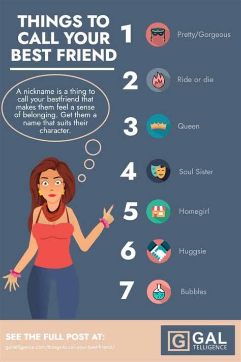 fun things to call your best friend