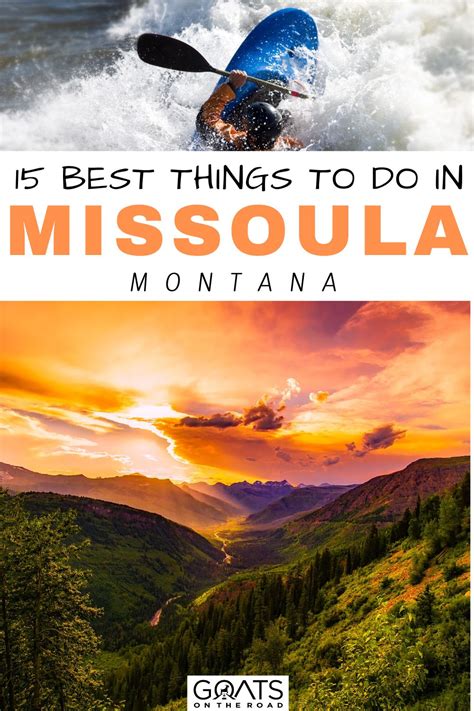 fun things to do in missoula mt