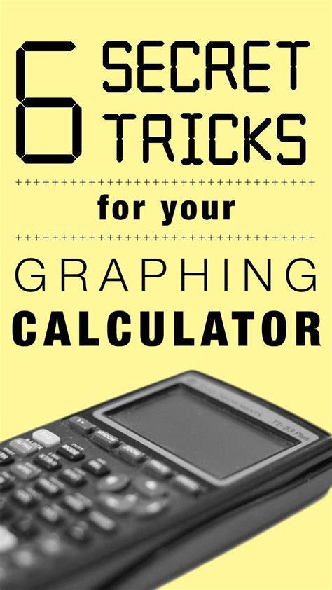 Fun Things To Do On A Graphing Calculator