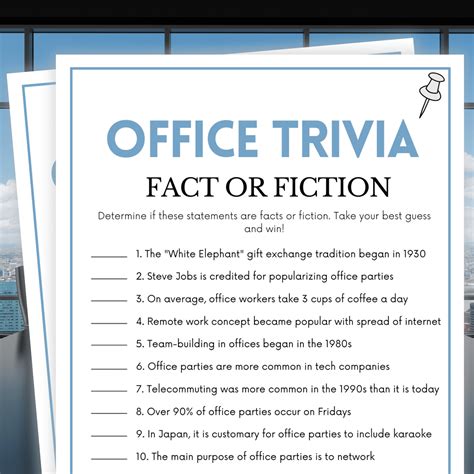 Fun Trivia Games For Work