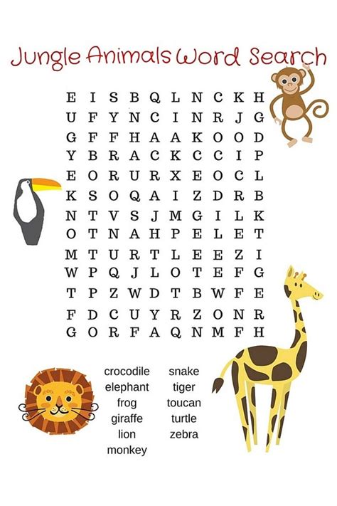 fun word search printable free