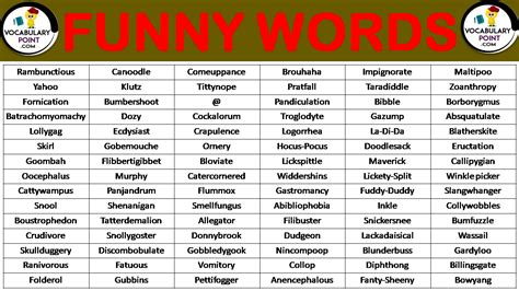 fun words to use in writing
