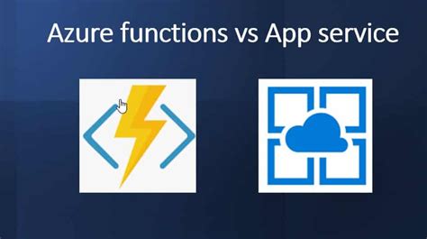 function app vs app service azure