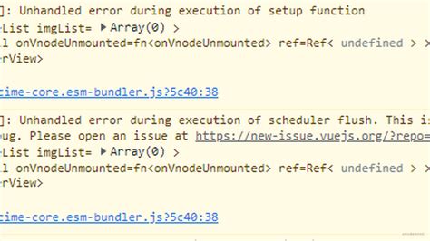 Function Error Unhandled