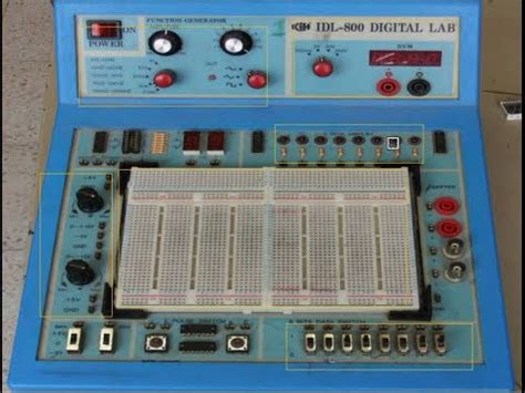 Function Generator On Bread Board