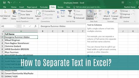 Function In Excel To Separate Text