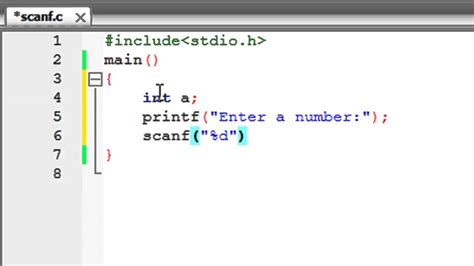function of printf and scanf in c programming
