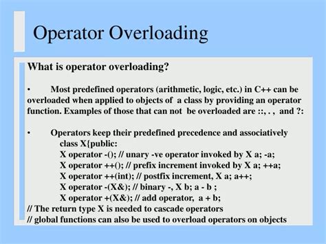 function overloading vs operator overloading in c++