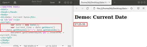 function to get current date and time in javascript