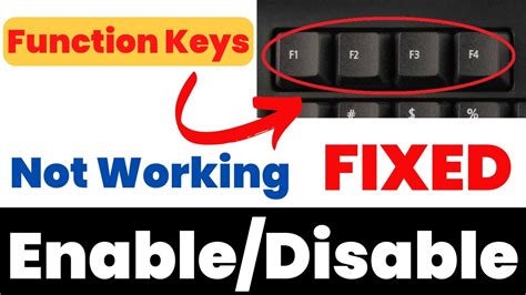function keys not working on acer laptop