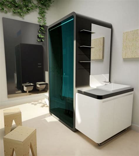 New small & compact bathroom display in our showroom