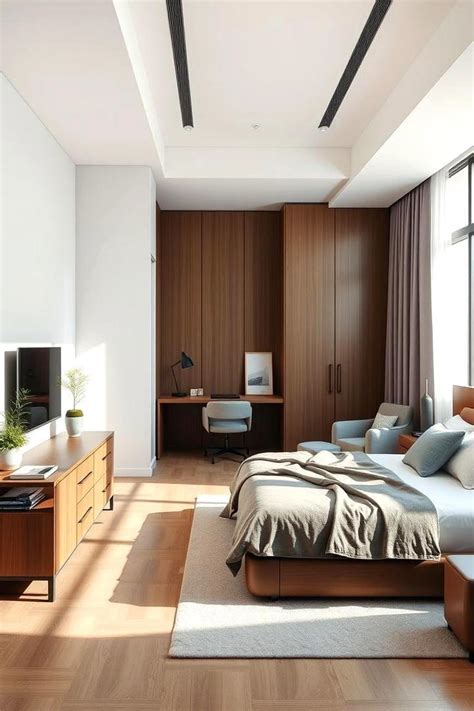 Functional Bedroom Arrangement