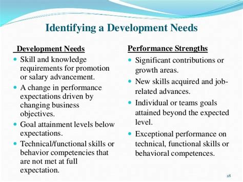 functional development needs examples
