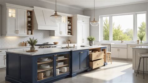 Functional Kitchen Cabinets With Smart Features - gambar utama