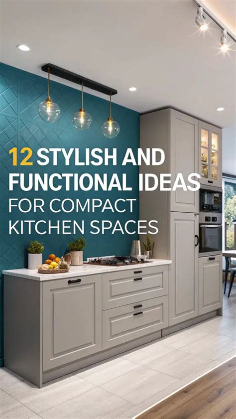 Functional Kitchen Decor For Compact Spaces - gambar utama