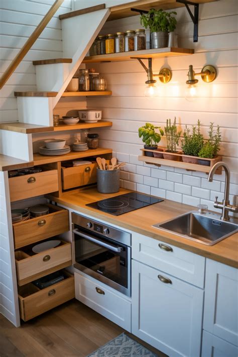 Functional Kitchen Ideas For Tiny Spaces - gambar utama