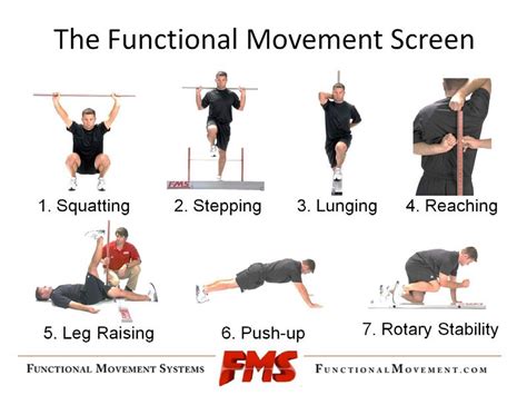 functional movement screen exercises