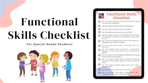 functional skills examples for students in the classroom