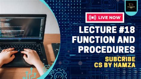 functions and procedures computer science a level
