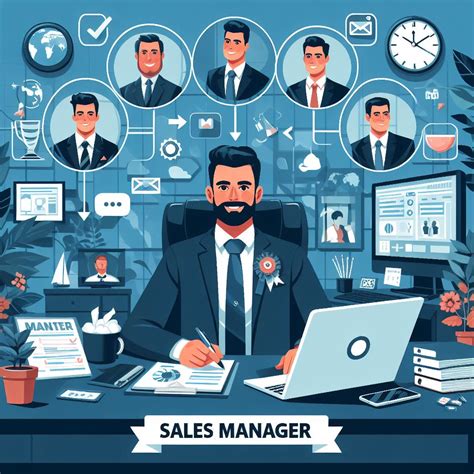functions and responsibilities of sales manager