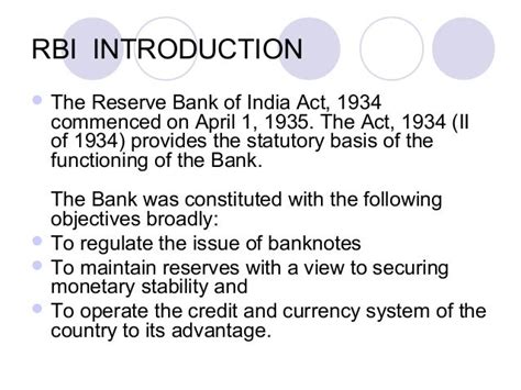 functions of rbi introduction
